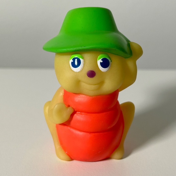 Vintage 80s Playskool Glo Animals & Friends Bunny & Glo Garden Ant (B9) - Picture 2 of 16